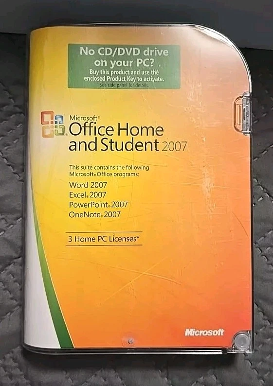 Microsoft Office 2007 Pro Home Student OPK Master Kit (269-11450) – Neuf Sous Blister !