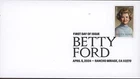 USA 2024 BETTY FORD. A FIRST DAY OF COVER