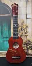 Vintage Rare Hawaii Leolani Omi International Uke Ukulele Turtle Logo