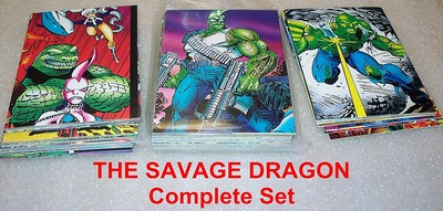 THE SAVAGE DRAGON Complete Card Set | eBay