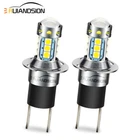 H3C 64146BC LED Car Fog Light Front Driving Bulb White/ Yellow 12-24V 2835 14SMD
