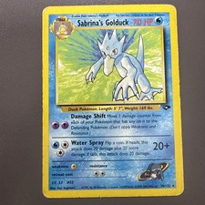 Sabrina's Golduck 30/132 Rare Gym Challenge Pokemon Heavily Played on eBay