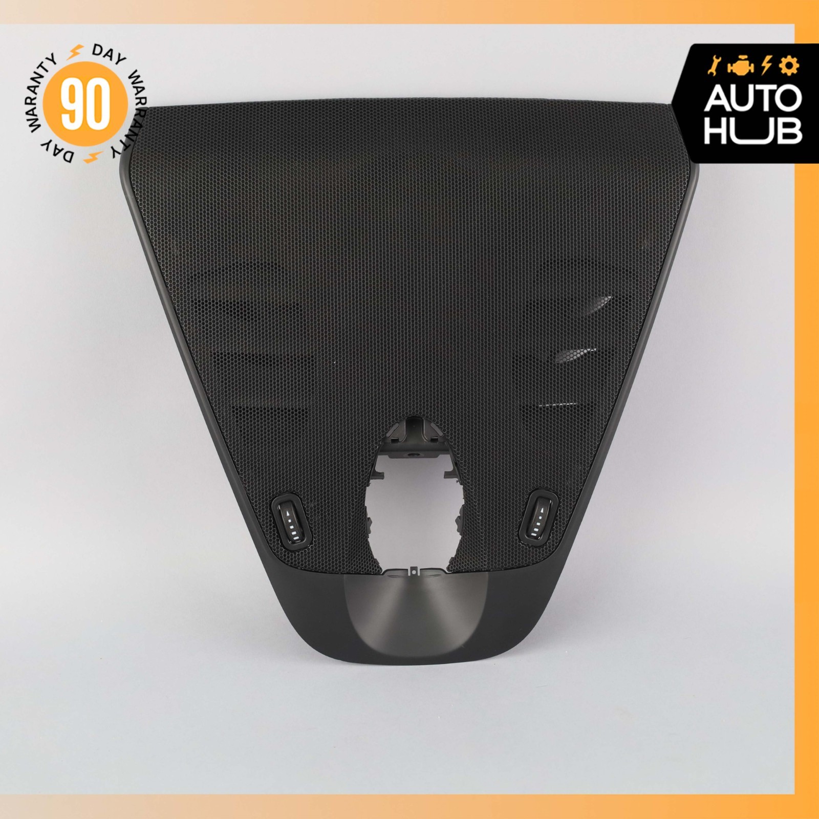 17-23 Maserati Levante M161 Dashboard Dash Grille Speaker Cover Black OEM 35k
