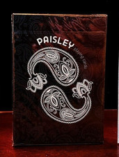Paisley Diamon Black Edition Playing Cards by Dutch Card Co - Brand New & Sealed