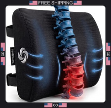 Memory Foam Lumbar Support Cushion for Office and Car