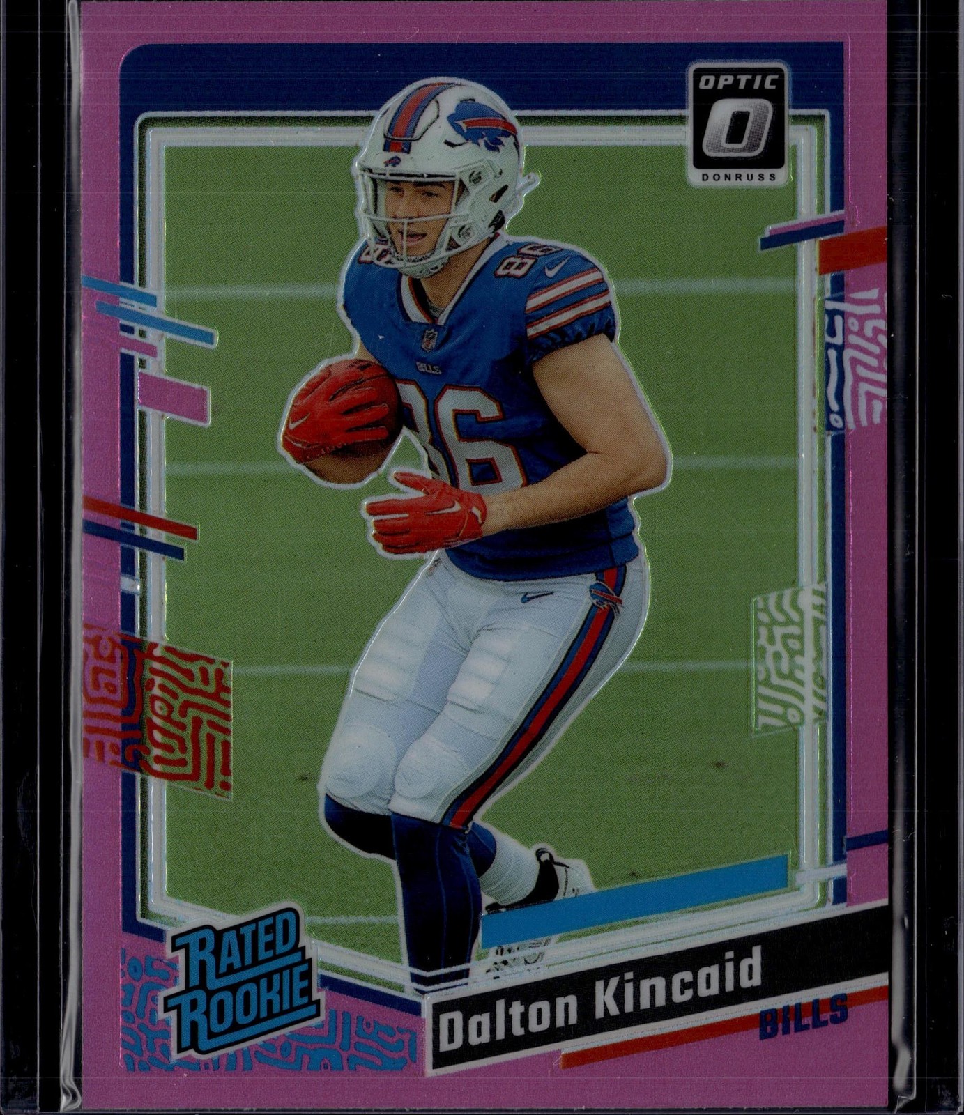 2023 Donruss Optic #211 Dalton Kincaid Pink