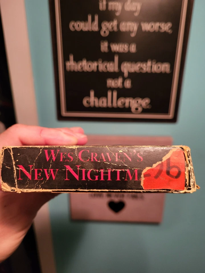 Wes Craven's New Nightmare VHS (1994) Special Collector's Edition  - Image 4 of 4