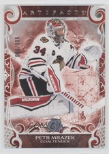 2024-25 Upper Deck Artifacts Goalies Ruby 59/399 Petr Mrazek #104 2vh