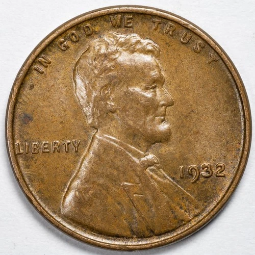 1932-P Lincoln Wheat Penny Cent Almost Uncirculated (AU)