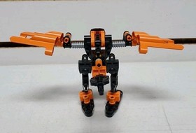 Lot of 3: LEGO Technic Throwbots 8505, 8506 & 8521 w/Some Discs, Pre-Owned *READ