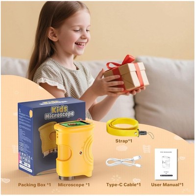 1000X Handheld Digital Microscope for Kids