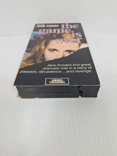The Game is Over - Copyright 1966 Roger Vadim Jane Fonda (VHS 1987) - Picture 7 of 7