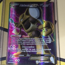 Pokémon TCG Alakazam EX Full Art Ultra Rare Holo 117/124 Fates Collide