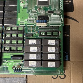 Original Not Working Street Fighter 2 Capcom ARCADE Video GAME PCB BOARD Onba-5