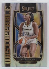 2024 Panini Select WNBA Unstoppable Silver Prizm Kalani Brown #4 s3g
