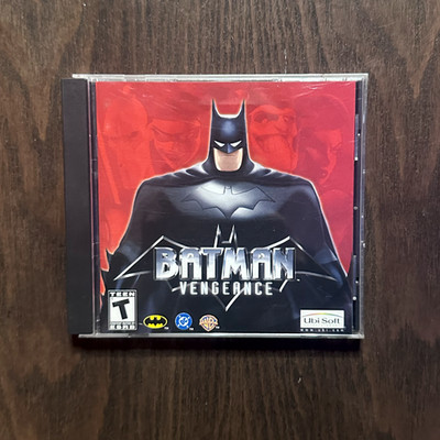Batman Vengeance CD-ROM for Windows PC: DC Comics, UbiSoft, Warner Bros (2002) G