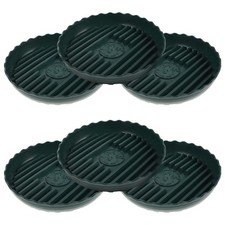 6er-Set Pflanzuntersetzer aus Kunstharz – 20 cm dicke, runde Untersetzer für