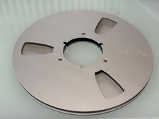Original REVOX Metall-Leerspule 26,5 cm (10,5") – Silber – Klassiker für A77, B7