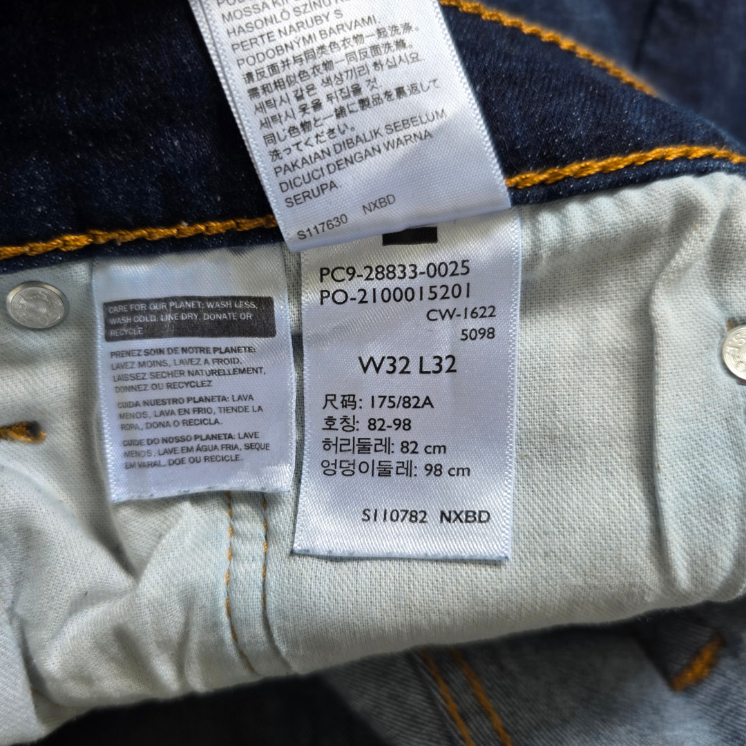 Levi’s 512 Slim Taper Jeans Men’s W32 L30 Blue Faded Streetwear Denim image 7