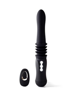 Maia Toys Max USB Rechargeable Remote Control Portable Love Machine Black 
