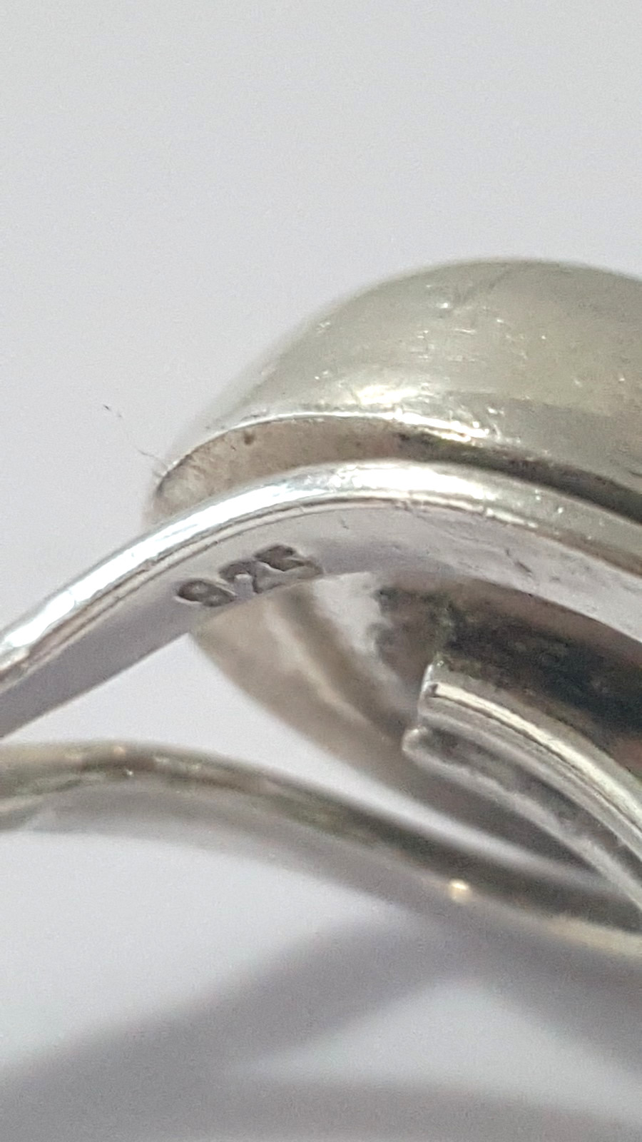 Fabulous Solid Artistic Dome Ring 925 Silver Size… - image 11