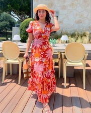 ZARA NEW SS24 PRINTED MIDI DRESS ZW COLLECTION 3349/187 XS-XL