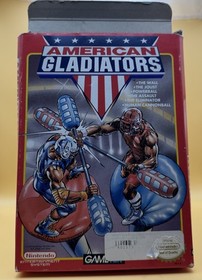 American Gladiators NES Cleaned and Tested/ WITH BOX
