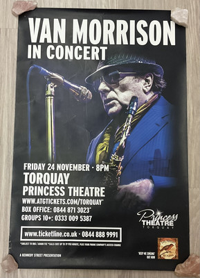 Original Concert Poster- Van Morrison Keep Me Singing 2016