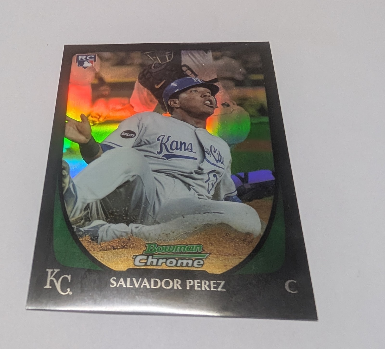 2011 Bowman Draft Picks & Prospects - Chrome Salvador Perez #12 Refractor (RC)