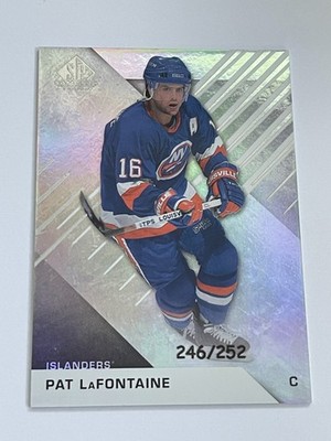 2016-17 Upper Deck SP Game Used Pat LaFontaine Rainbow Player Age /252 #96