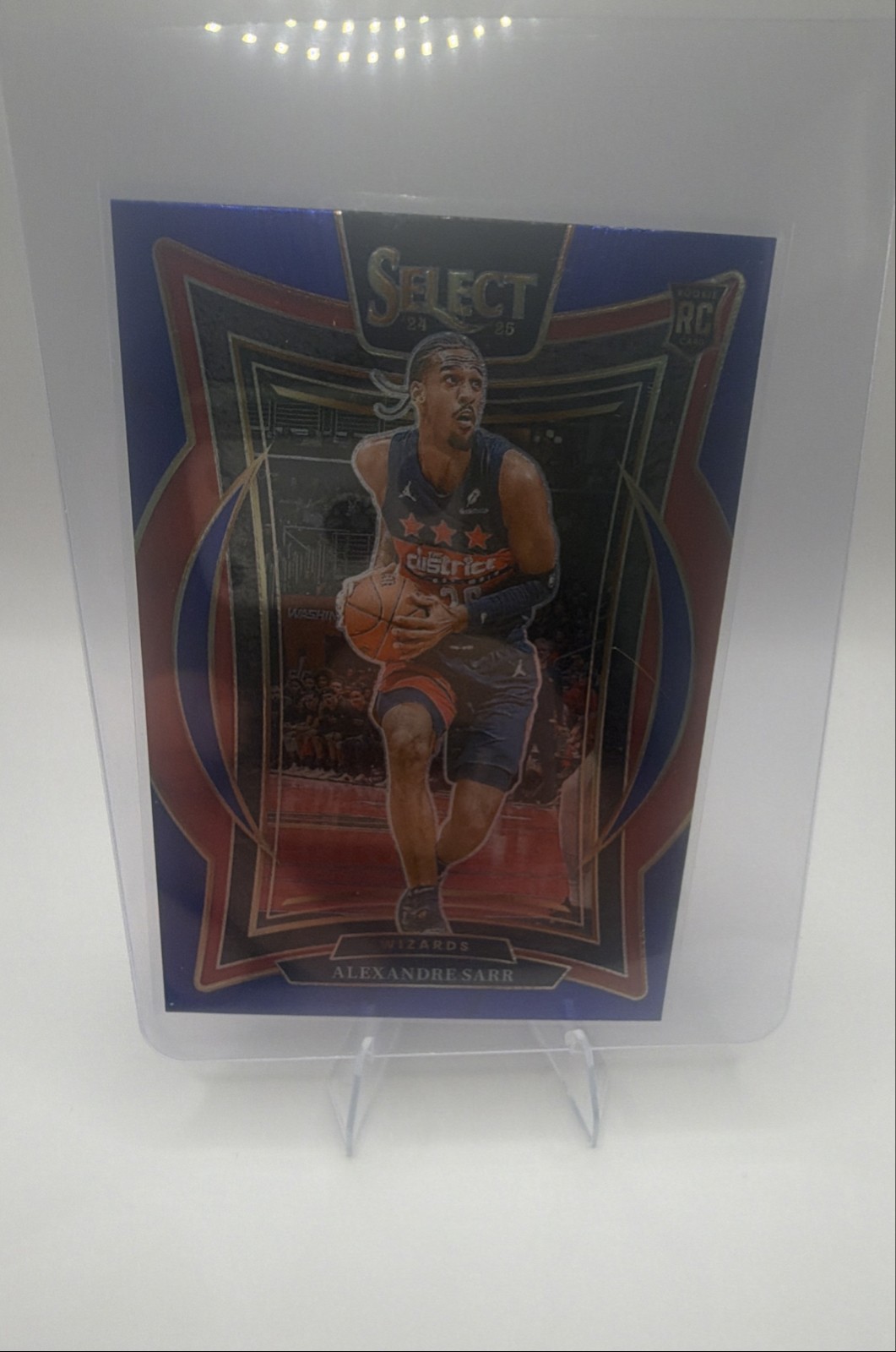 2024-25 Panini Select - Concourse Alexandre Sarr #73 Blue Prizm (RC)