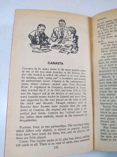 Hoyle's Rules of Games Authorized 1963 Edition Signet Key Paperback Bridge Poker - Picture 13 of 15