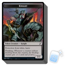 10 pcs KNIGHT TOKEN (5/15) Time Spiral Remastered Magic MTG MINT CARD