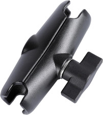 Aluminum Alloy Double Socket Arm Compatible with RAM Mounts B Size 1" Ball Compo