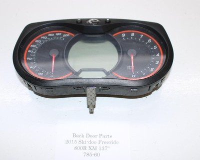 2015 Ski-doo Freeride 800 Etec 137'' Xm Speedometer Gauge Speedo 5,666 Miles