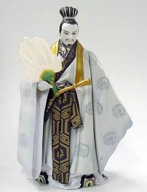 Romance of the Three Kingdoms Zhuge Liang Kongming Colored Figure Toy Excellent