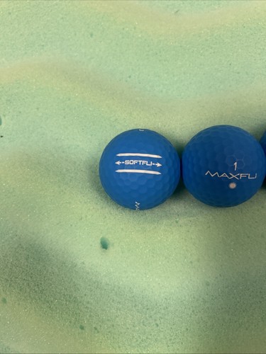 Maxfli Softfli Golf Balls 6 Pack Blue - Picture 2 of 3