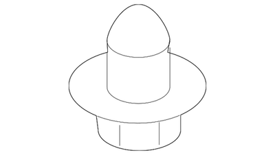 #ad Genuine Honda Under Cover Fastener 90657 S9V A01 $18.23