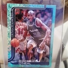 2025 Topps Basketball Aqua Holo Foil Shaquille O'Neal #260