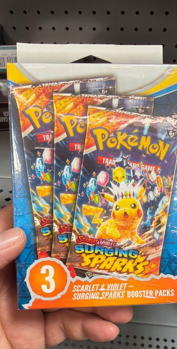 surging.sparks booster box Pokemon Scarlet and Violet 8 (SV08) Surging Sparks Case – GuuBuu Hobby setting the stage for the supercharged Pikachu ex Is Surging Sparks Booster Boxes