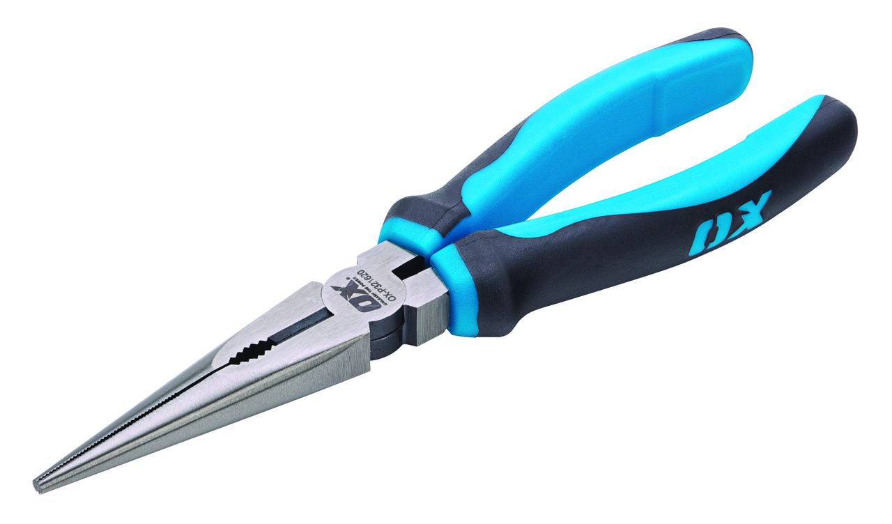 OX Tools OX-P321620 Pro Long Nose Pliers - 200mm / 8in - Image 2