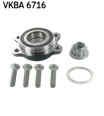 Rear SKF VKBA 6716 Wheel Bearing Kit for AUDI