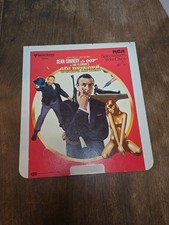GOLDFINGER RCA SelectaVision CED VideoDisc Sean Connery 007 Tested