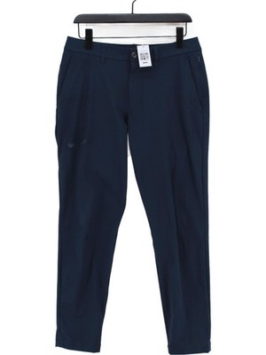 Lululemon Herren Hose M Blau 100% Sonstige Tapered Chino
