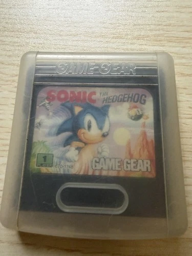 Sonic the Hedgehog (Sega Game Gear, 1991) Cartridge Only Tested .