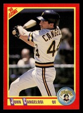 John Cangelosi 1990 Score #367 Pittsburgh Pirates BASEBALL *210