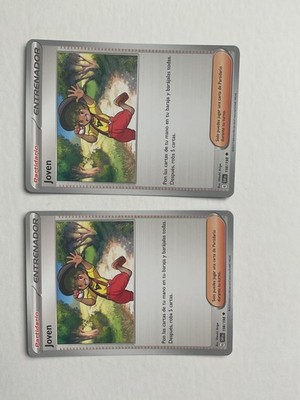 Entrenador   Joven (SVI 198/198). Baraja tu mano y roba 5. Spanish Pokemon (2)