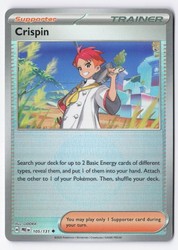Crispin - (Poke Ball Pattern) 105/131 SV: Prismatic Evolutions