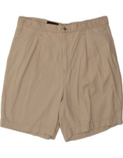 EDDIE BAUER Mens Chino Shorts W40 XL Beige Cotton DW01