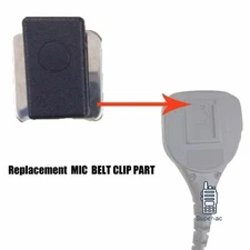 1*Replacement Belt Clip for Remote Speaker Microphones Two Way Radio Accessory